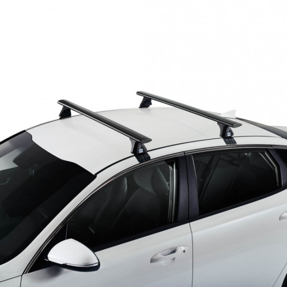 Roof rack CRUZ T128/133  for smooth roof, black