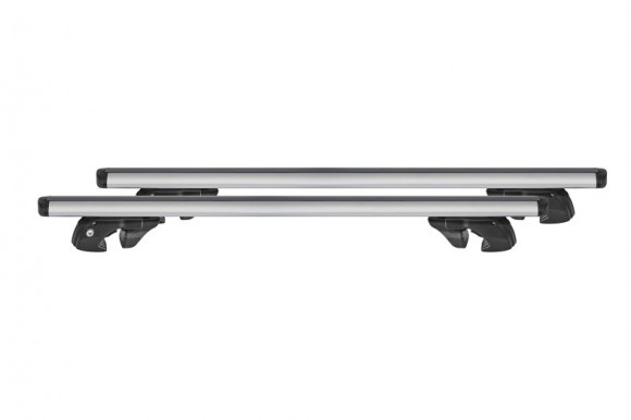 Roof rack MENABO FENDER ALU XL for cars with open rails Roof rack MENABO FENDER ALU XL for cars with open rails