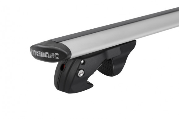 Roof rack MENABO FENDER ALU L for cars with open rails Roof rack MENABO FENDER ALU L for cars with open rails