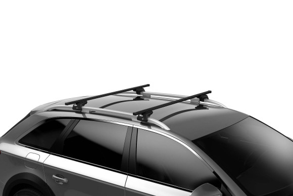 Roof rack for roof rails Thule Square bar