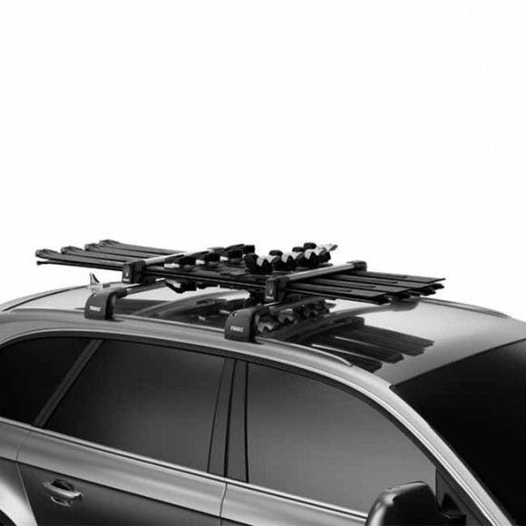 Thule SnowPack M ski carrier for 4 pairs of skis, aluminium