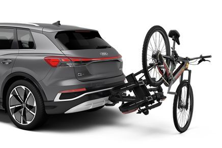 Thule Epos ParkSecure 3-bike platform towbar bike rack foldable with parking sensors