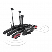 Thule Epos ParkSecure 3-bike platform towbar bike rack foldable with parking sensors Thule Epos ParkSecure 3-bike platform towbar bike rack foldable with parking sensors