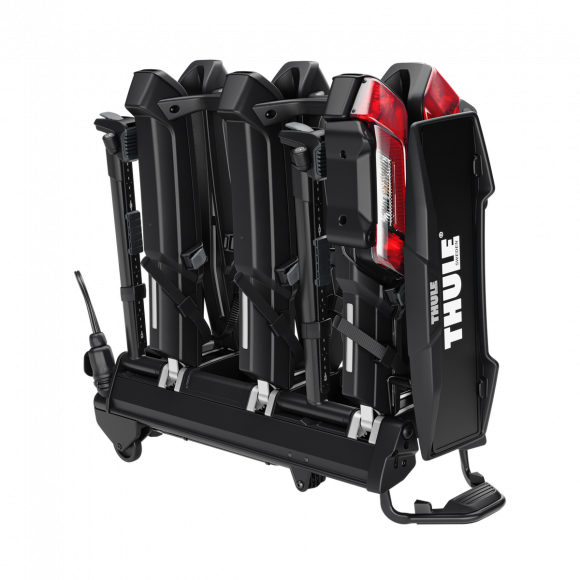 Thule Epos ParkSecure 3-bike platform towbar bike rack foldable with parking sensors