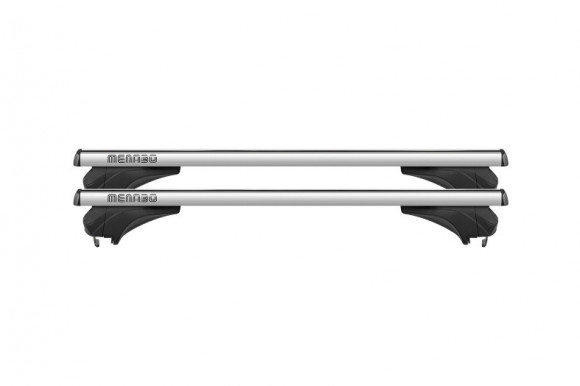 Roof rack MENABO ARIEM for cars with flush rails, ALU, L