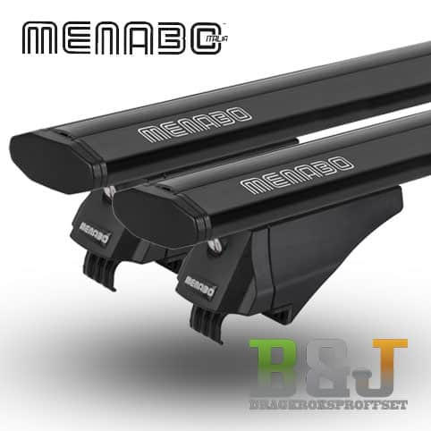 Roof rack MENABO Leopard L for flush rails black
