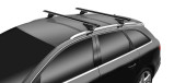 Roof rack MENABO Leopard L for flush rails black