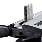 Thule T-track Adapter 697-6 aluminium Thule T-track Adapter 697-6 aluminium