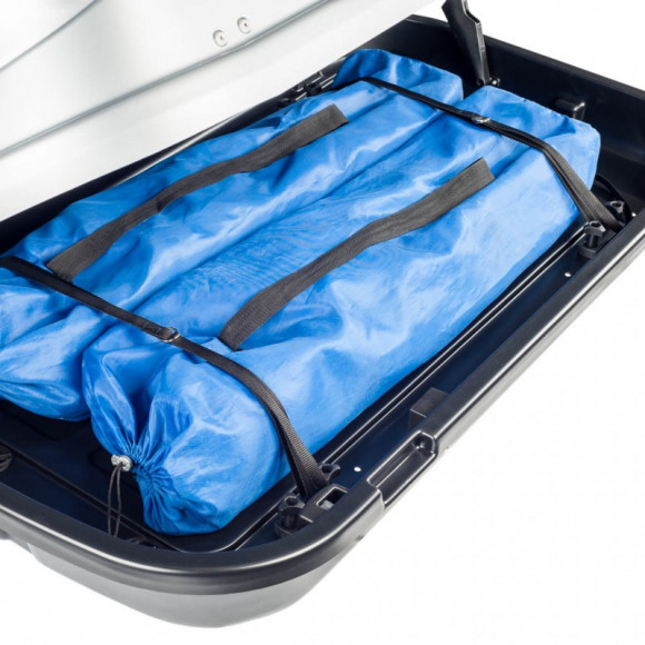 Roof box CRUZ EAZY 420GM matt grey