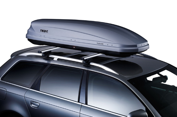 Roof box Thule Pacific Sport black right sided