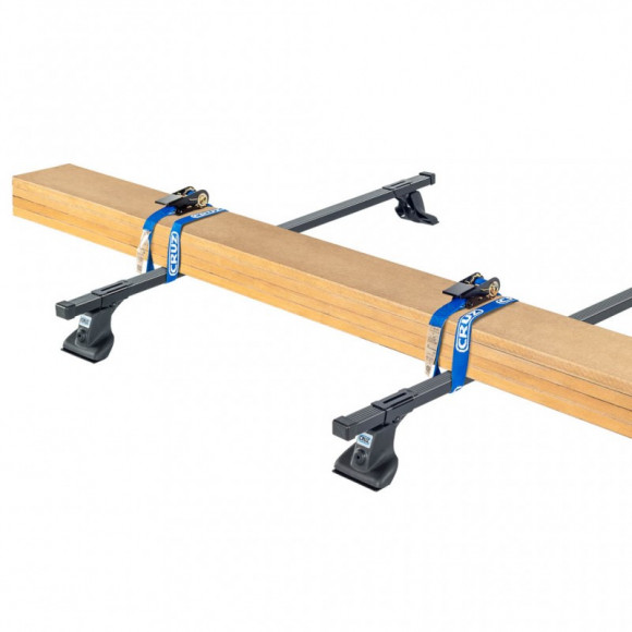 Ratchet straps CRUZ 2x500cm  