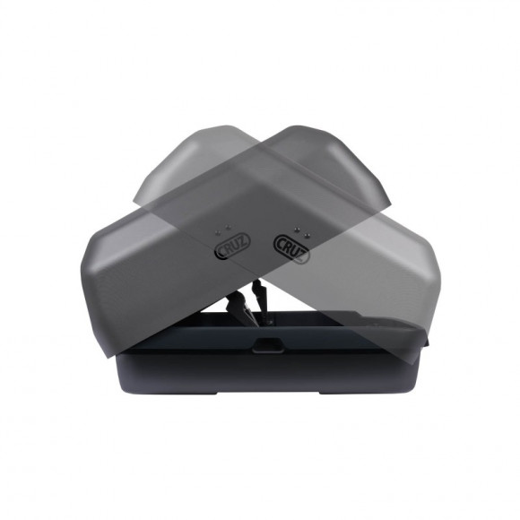 Roof box CRUZ PADDOK 550GT matt gray