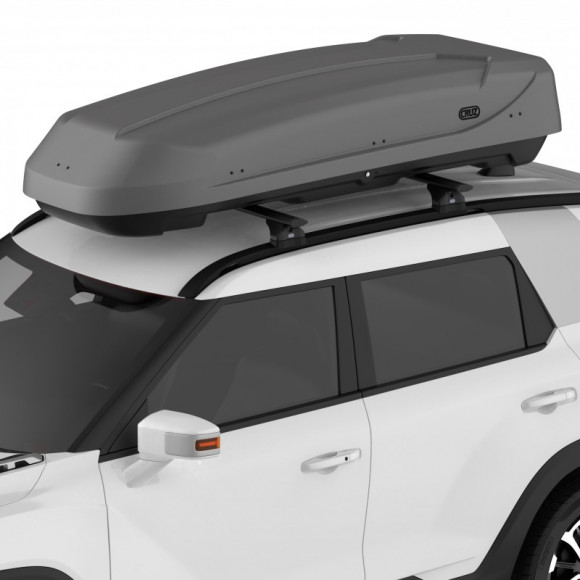 Roof box CRUZ PADDOK 550GT matt gray