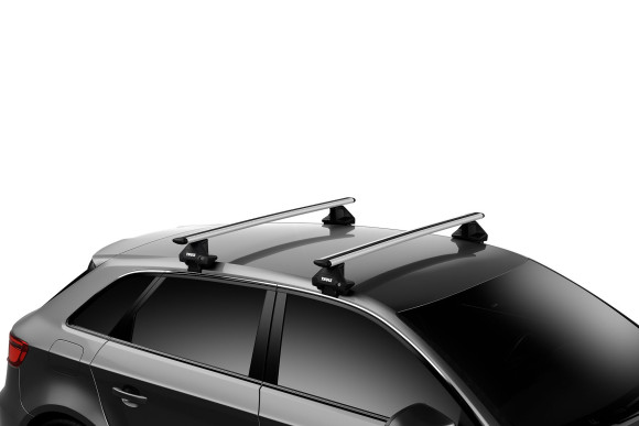 Roof rack for normal roof Thule Clamp Wingbar Evo