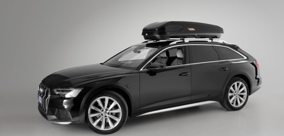 Roof Box MODULA FALCON 470 black glossy