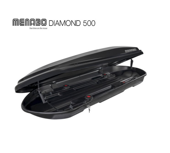 Cargo carrier Menabo Diamond 500 black