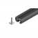 Roof Rack for open rails NORDRIVE EVOS HELIO L, black,127см