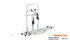 Bike Rack FABBRI GRINGO for rear weel