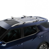 Roof rack CRUZ Airo rails 133 sm for open rails, Alu