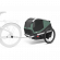 Thule Bexey M, dog bike trailer hazy green