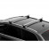 Roof rack for flush rails NORDRIVE EVOS HELIO M, 120см, black