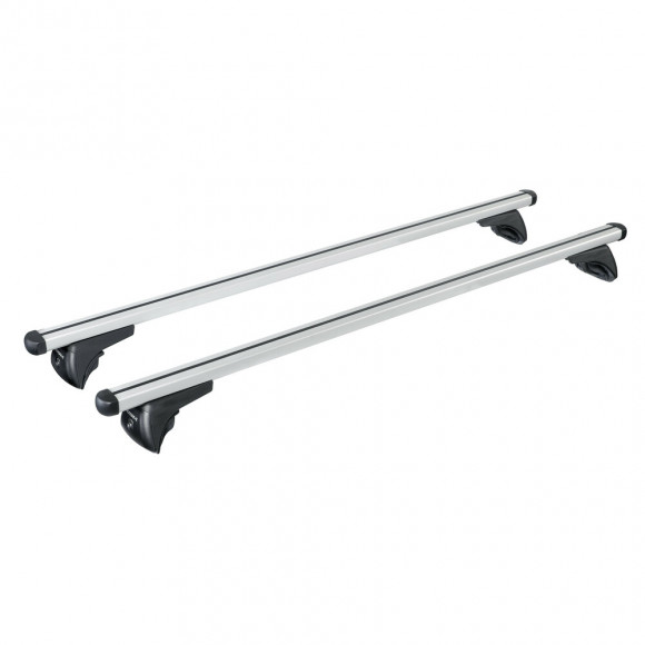 Roof rack for flush rails NORDRIVE EVOS HELIO M, 120см, black