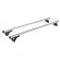 Roof rack for flush rails NORDRIVE EVOS HELIO L, 127см, ALU Roof rack for flush rails NORDRIVE EVOS HELIO L, 127см, ALU