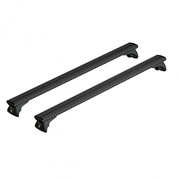 Roof rack for flush rails NORDRIVE SILENZIO M, 120см, black Roof rack for flush rails NORDRIVE SILENZIO M, 120см, black