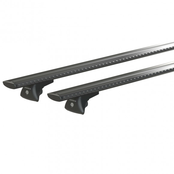 Roof rack for flush rails NORDRIVE SILENZIO L, 127см Roof rack for flush rails NORDRIVE SILENZIO L, 127см