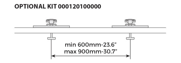 Adaptor MENABO T-SCREWS MANIA 320/MARATHON Adaptor MENABO T-SCREWS MANIA 320/MARATHON