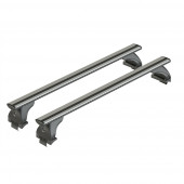 Roof rack for roof with FixPoint NORDRIVE SILENZIO wingBar, ALU