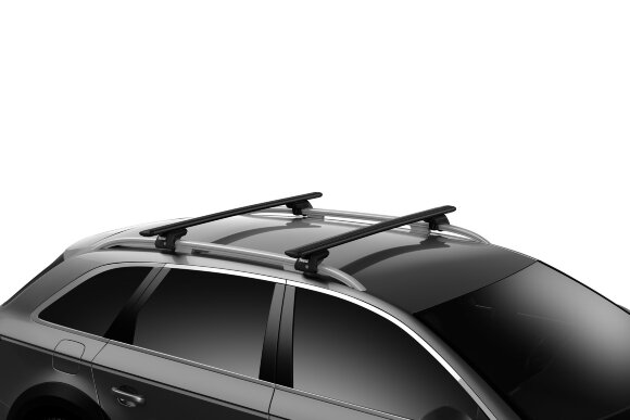 Aerodynamic aluminum bars Thule WingBar Evo 711520 Black 150 cm, 2 pcs.