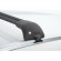 Roof rack for roof with flush rails NORDRIVE SILENZIO CX edgeBar black Roof rack for roof with flush rails NORDRIVE SILENZIO CX edgeBar black