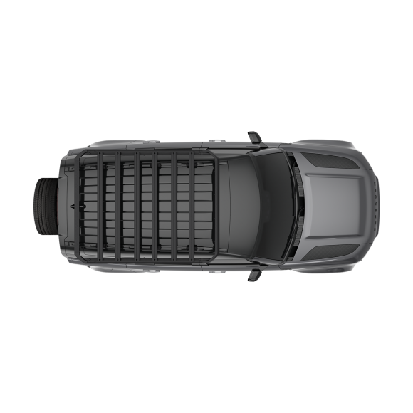 Roof platform Thule Caprock L (190x150), black