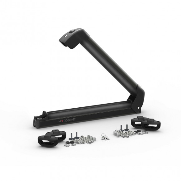 Ski rack for roof bars NORDRIVE KING 4ski, black Ski rack for roof bars NORDRIVE KING 4ski, black