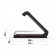 Ski rack for roof bars NORDRIVE KING 4ski, black Ski rack for roof bars NORDRIVE KING 4ski, black