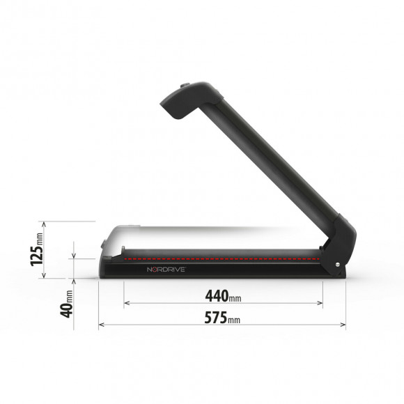 Ski rack for roof bars NORDRIVE KING 4ski, black Ski rack for roof bars NORDRIVE KING 4ski, black