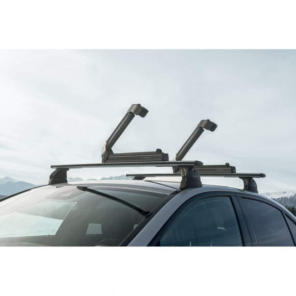 Ski rack for roof bars NORDRIVE KING 4ski, black Ski rack for roof bars NORDRIVE KING 4ski, black