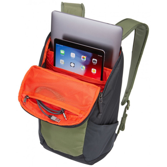 Thule Enroute Backpack Unisex Adult, 14L olivine green/obsidian gray (Current prices and product availability on the website www.rik.ge)