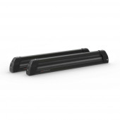 Ski rack for roof rack NORDRIVE KING 6ski, black