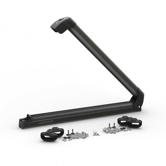 Ski rack for roof rack NORDRIVE KING 6ski, black Ski rack for roof rack NORDRIVE KING 6ski, black
