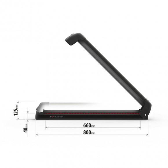 Ski rack for roof rack NORDRIVE KING 6ski, black Ski rack for roof rack NORDRIVE KING 6ski, black