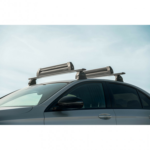 Ski rack for roof rack NORDRIVE KING 6ski, black Ski rack for roof rack NORDRIVE KING 6ski, black