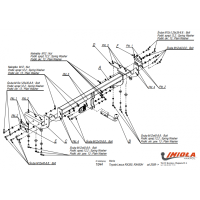 Tow bar IMIOLA T/044 Lexus RX, 2009-2015