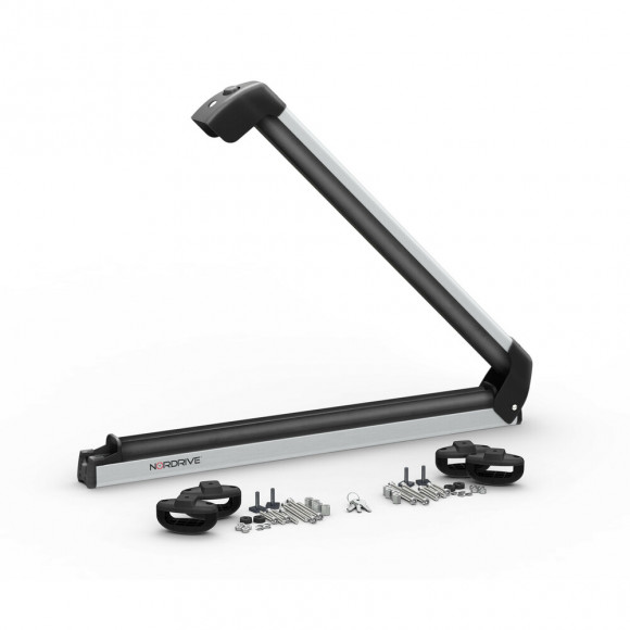 Ski rack for roof rack NORDRIVE KING 6 ski, alu Ski rack for roof rack NORDRIVE KING 6 ski, alu