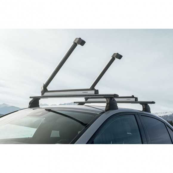 Ski rack for roof rack NORDRIVE KING 6 ski, alu Ski rack for roof rack NORDRIVE KING 6 ski, alu