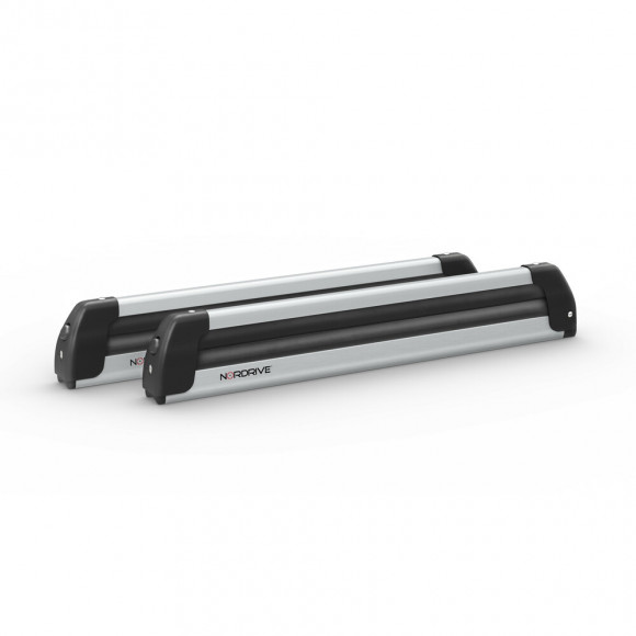 Ski rack for roof rack NORDRIVE Pro-Slider 6, alu