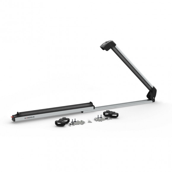 Ski rack for roof rack NORDRIVE Pro-Slider 6, alu