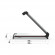 Ski rack for roof rack NORDRIVE Pro-Slider 6, alu