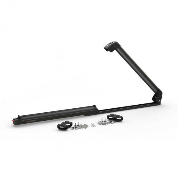 Ski rack for roof rack NORDRIVE Pro-Slider 6 ski, black Ski rack for roof rack NORDRIVE Pro-Slider 6 ski, black